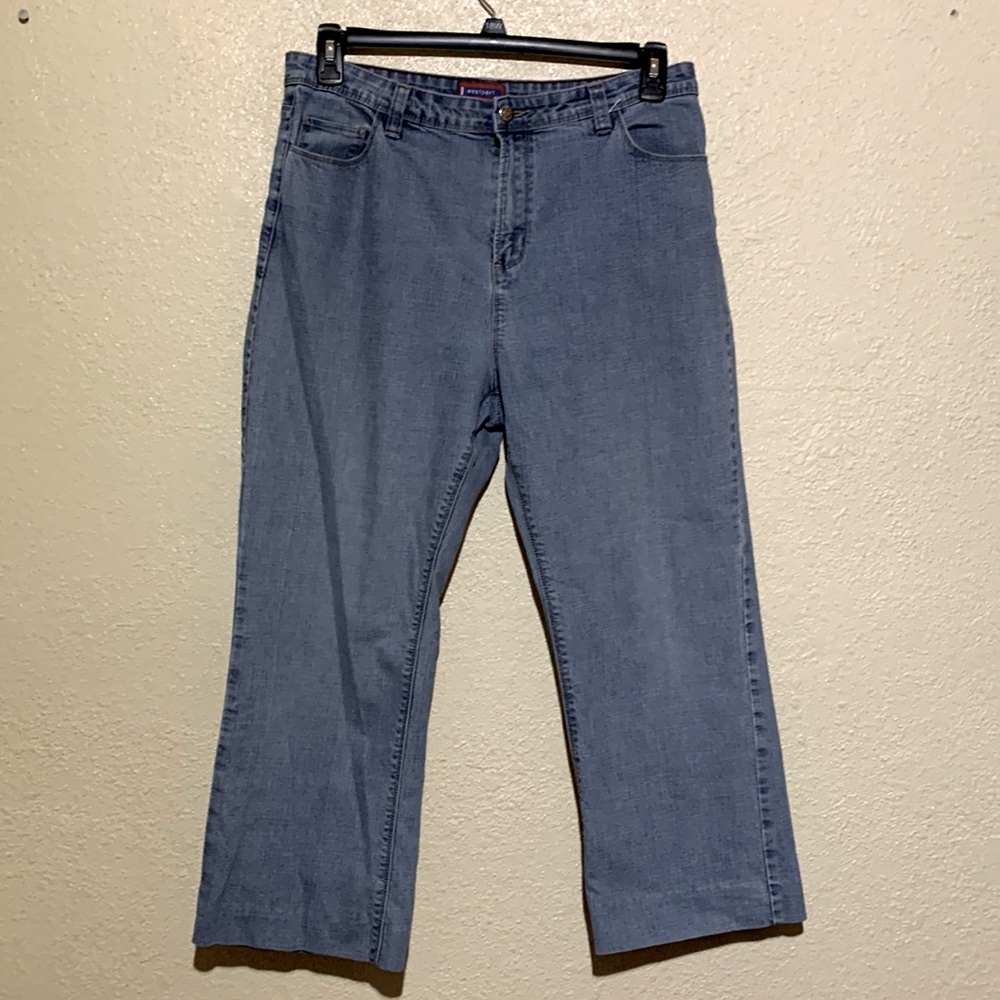 westport Jeans Blue Pants Size 14 Capris